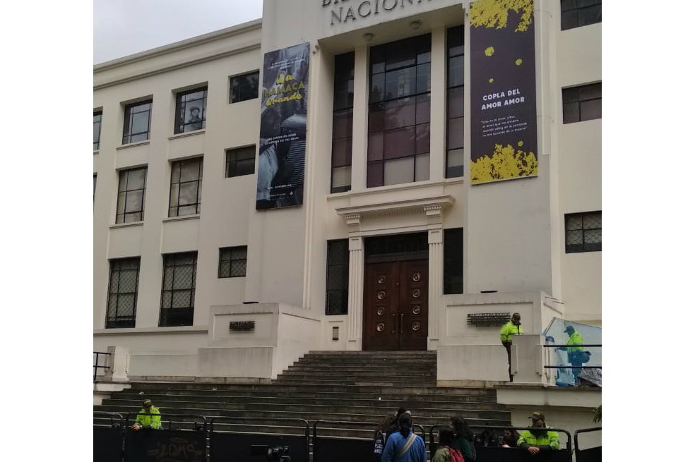 Los estudiantes se toman la Biblioteca Nacional en defensa de la universidad pública