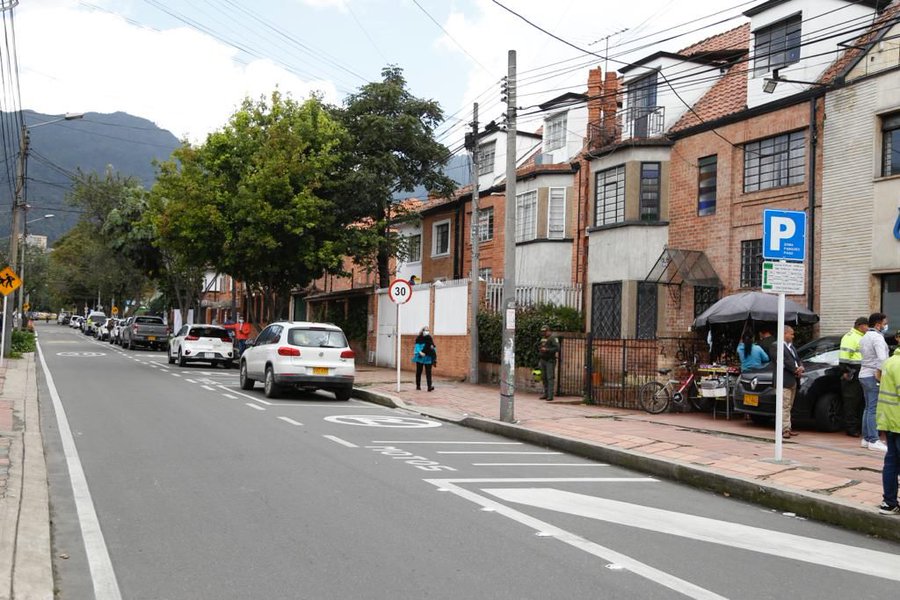Las quejas de la comunidad por bahías de parqueo pago en Teusaquillo