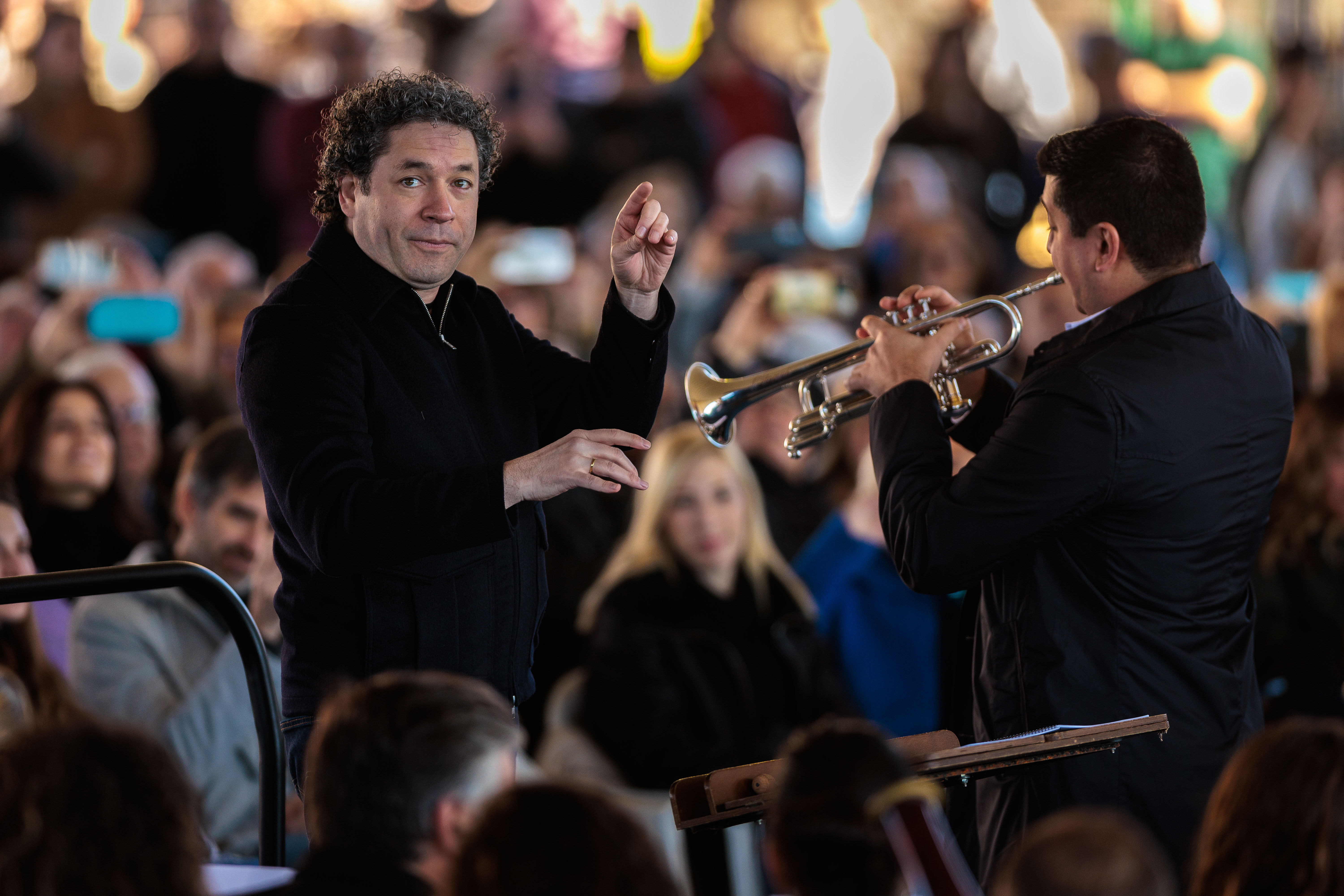 Dudamel y ‘La piragua’