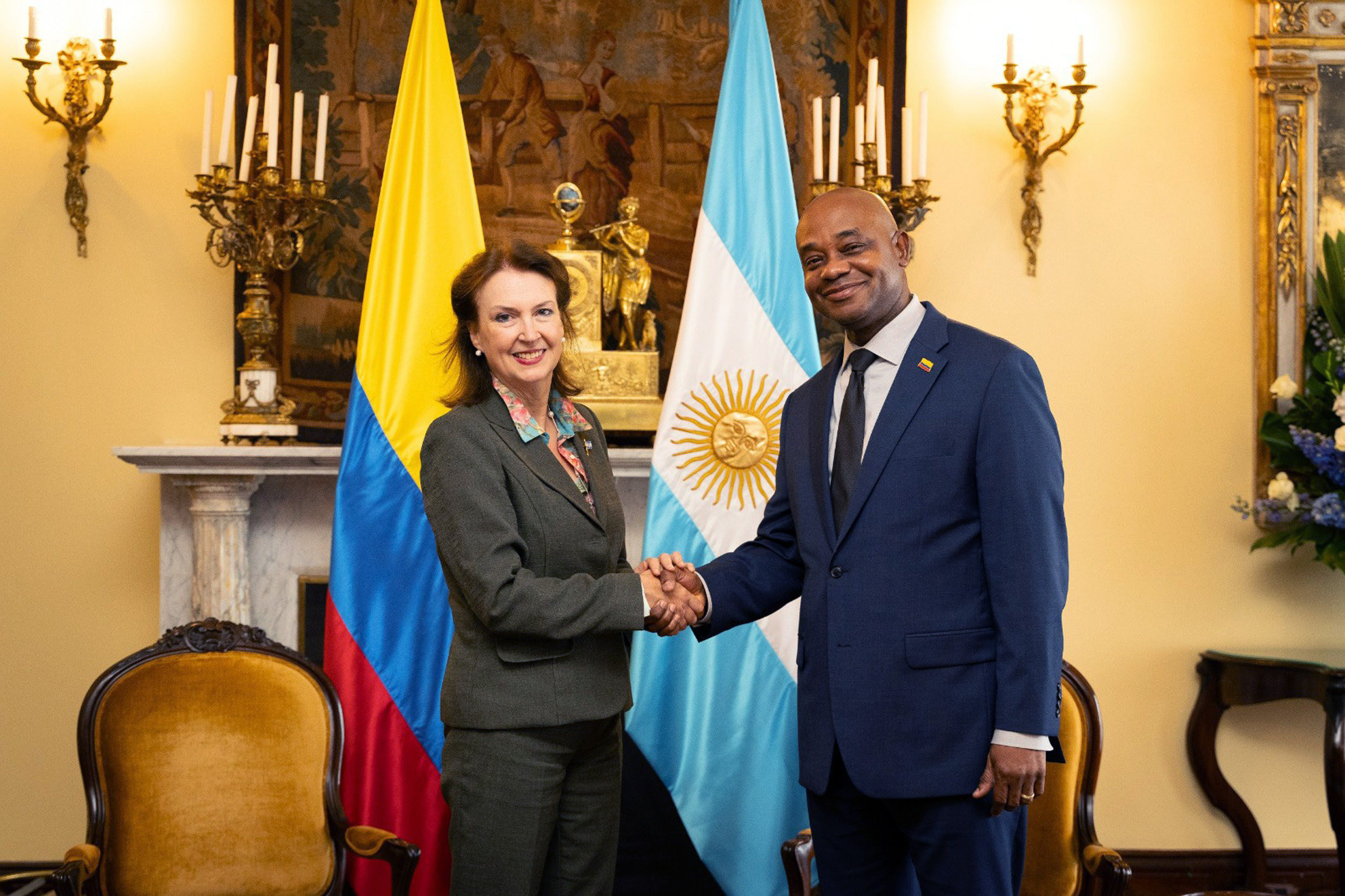 “La relación Colombia-Argentina es muy cercana”: Murillo tras visita de su homóloga