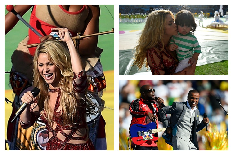 Así fue el espectáculo de Shakira en la ceremonia de clausura de Brasil 2014