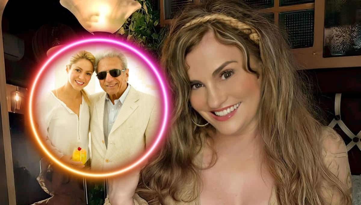 Aura Cristina Geithner y la historia con el papá de Shakira que pocos conocían