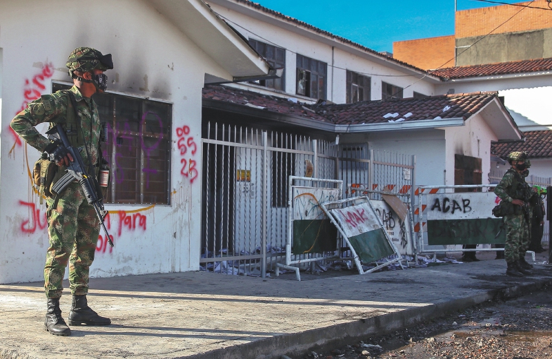 CIDH recomendó reformar decreto de “asistencia militar” en paro nacional 2021