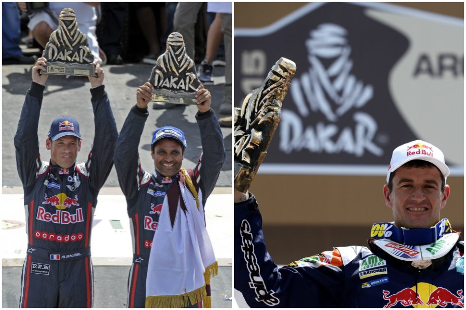Marc Coma y Nasser Al-Attiyah, los reyes del Dakar 2015