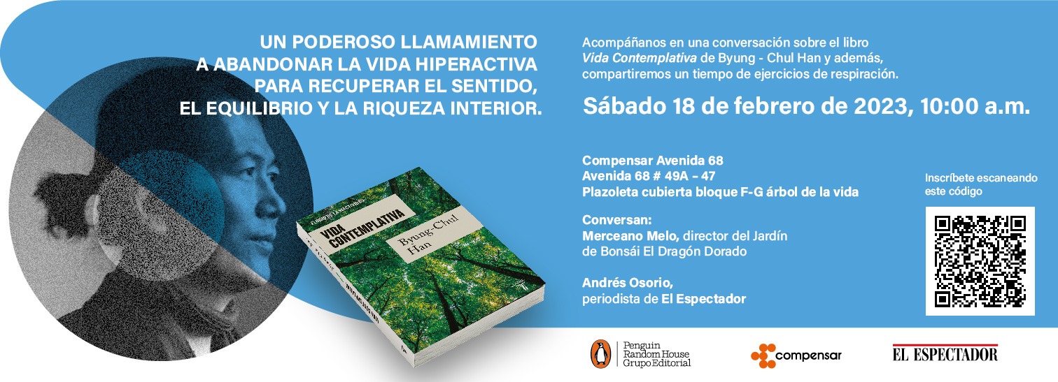 Evento sobre el libro "Vida contemplativa"