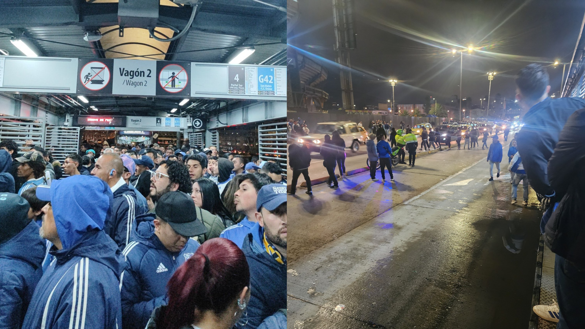 Molestia y reclamos a Transmilenio por no ampliar horario a pesar de dos eventos