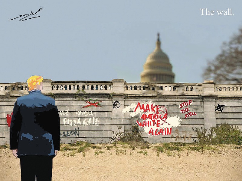 The wall