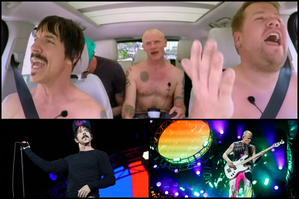 Red Hot Chili Peppers canta sus clásicos y promociona nuevo álbum