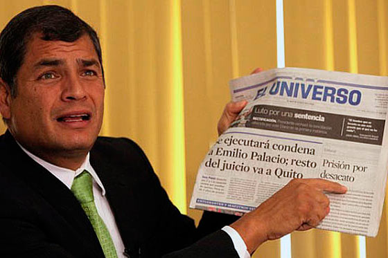 Asamblea de Ecuador aprueba la ley mordaza a medios de comunicación