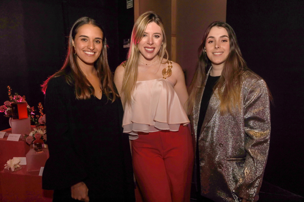 María Camila Perez, Laura Kaswalver y María José Paredes