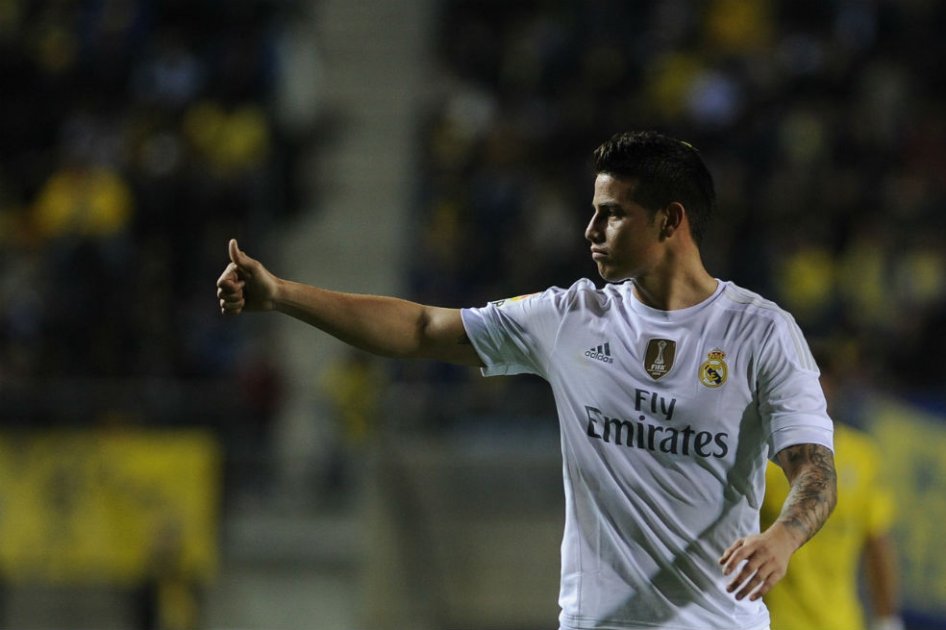 James Rodríguez integra el equipo del año de la UEFA