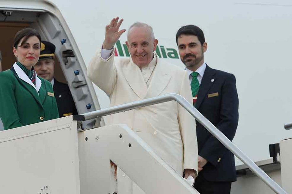Francisco vuela a Cuba para reunirse con el patriarca ruso Kirill