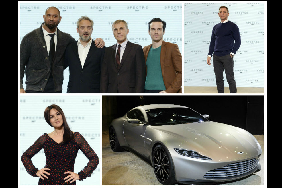 Presentación de la nueva película de James Bond: "Spectre"