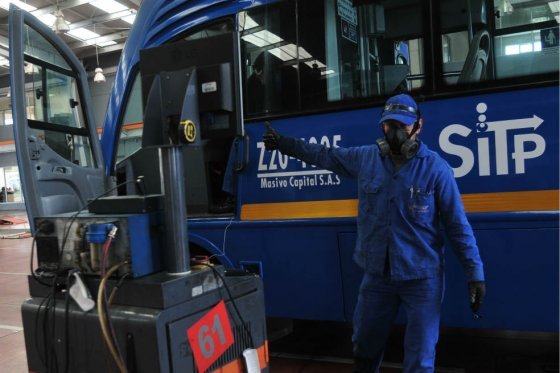 Diariamente se varan 194 buses del SITP