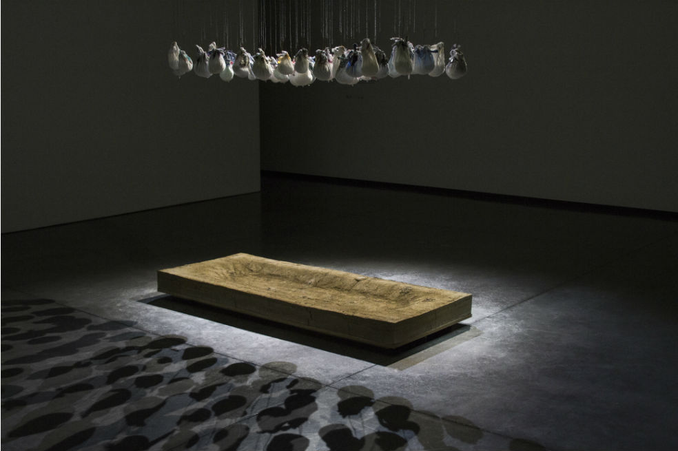 Plano general de la instalación “Les Humeurs”, exhibida en Francia.