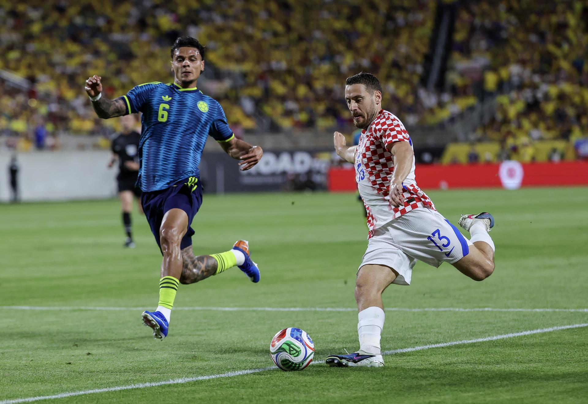 Colombia perdió 2-1 con Croacia en Estados Unidos: vea los goles del partido