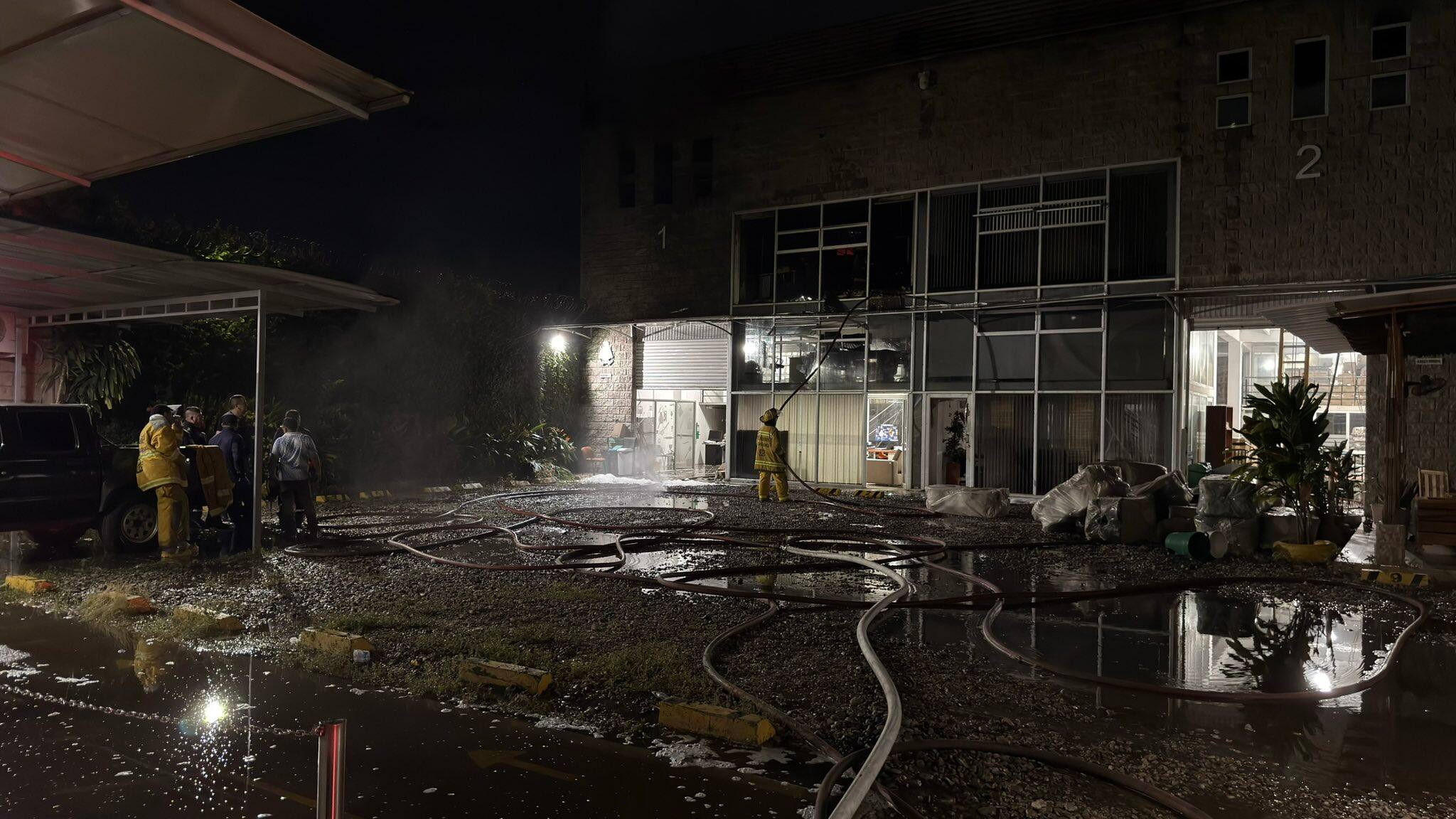 Incendio afectó los archivos y bodega de la alcaldía de Barrancabermeja