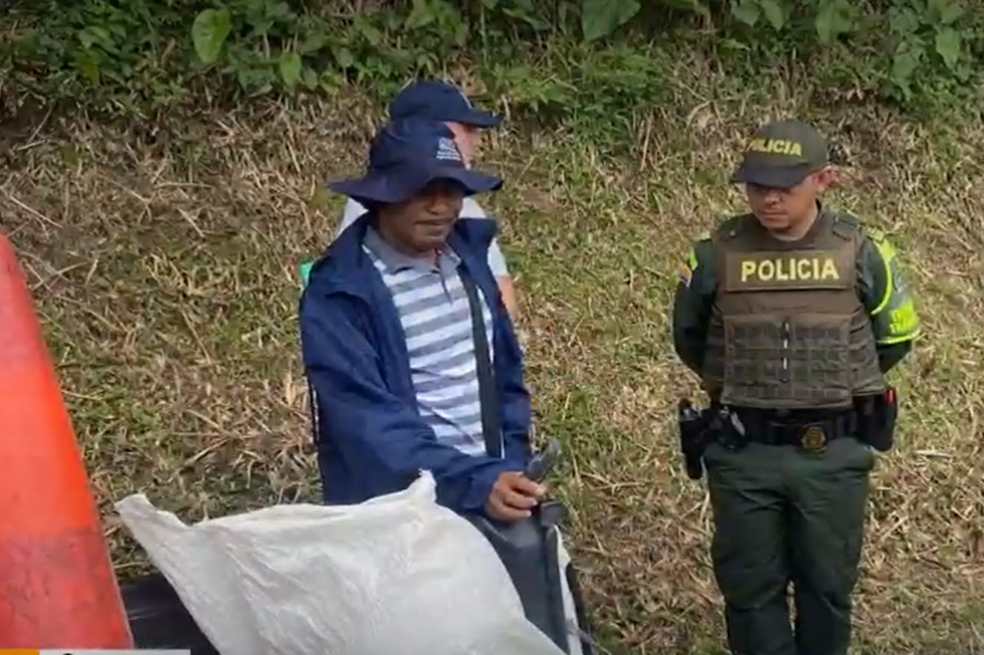 Policía traficantes