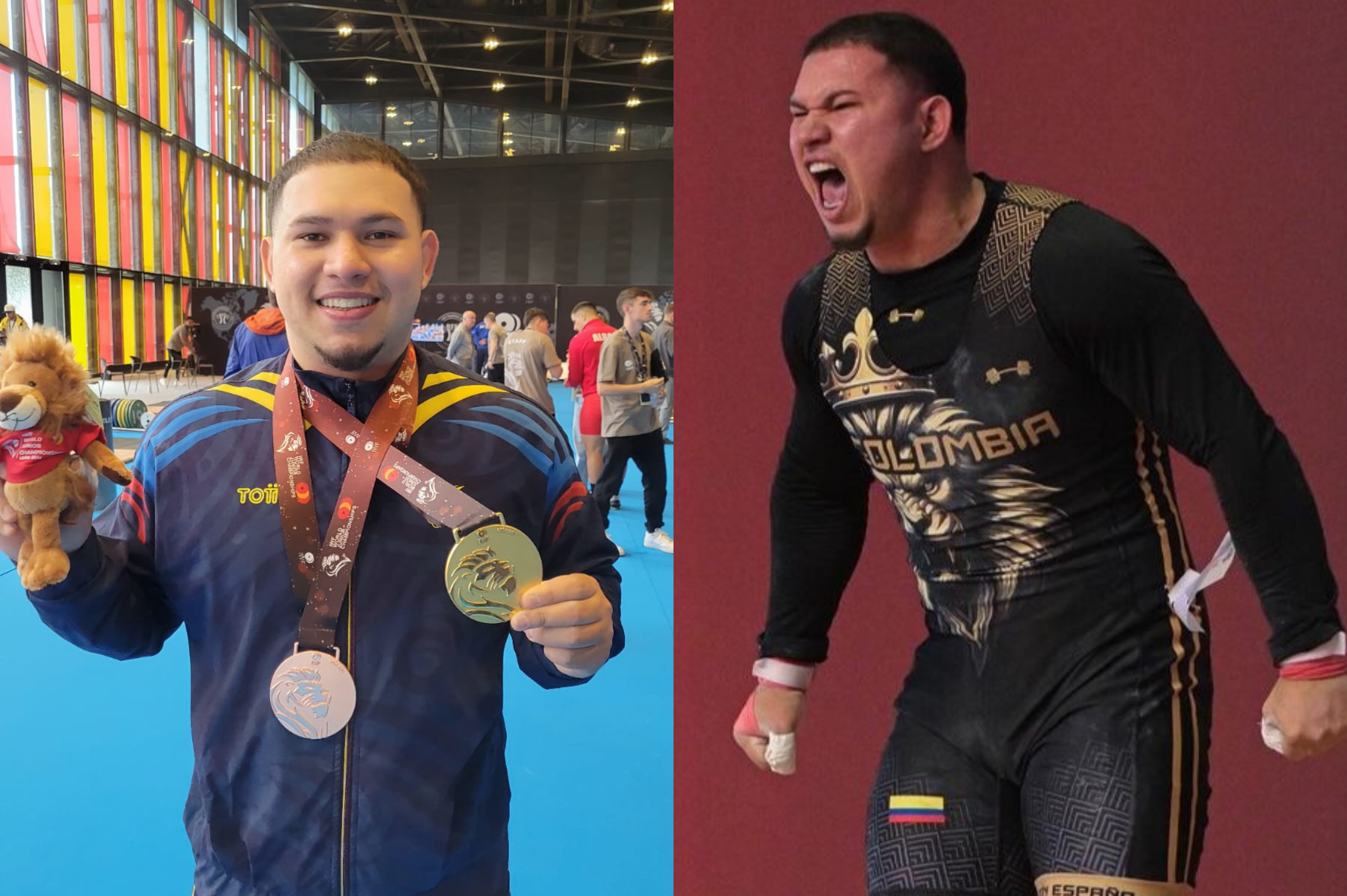 Sergio Muñoz, tercer campeón colombiano en mundial sub20 de levantamiento de pesas