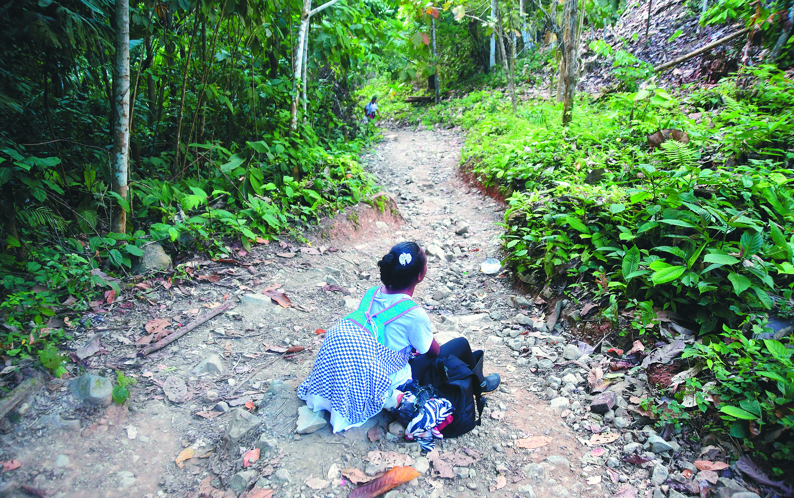 El Darién, una ruta migratoria a través de la frontera olvidada entre Panamá y Colombia.