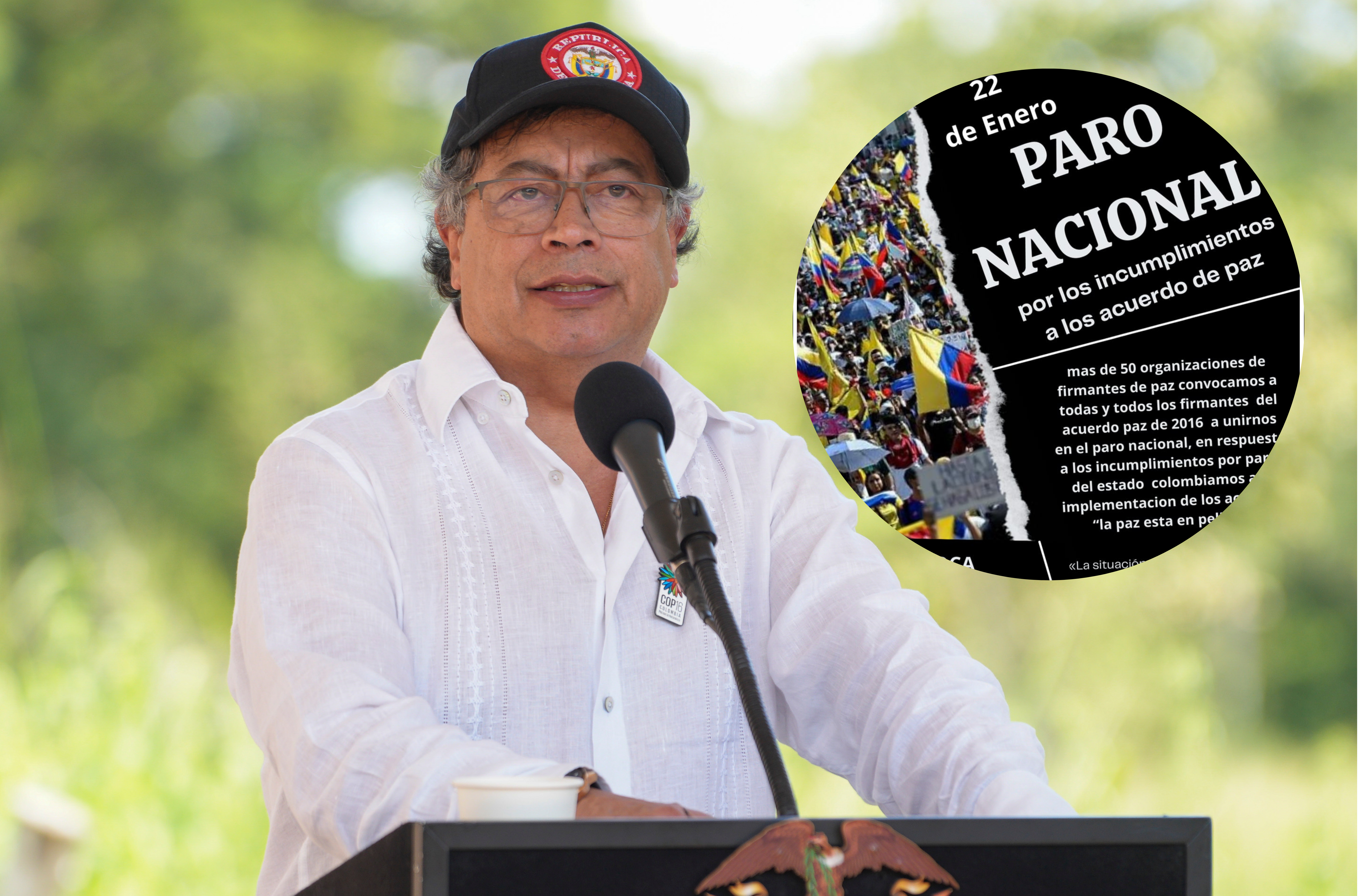 Ex-FARC podrían convocar paro nacional si Gobierno Petro no paga renta básica
