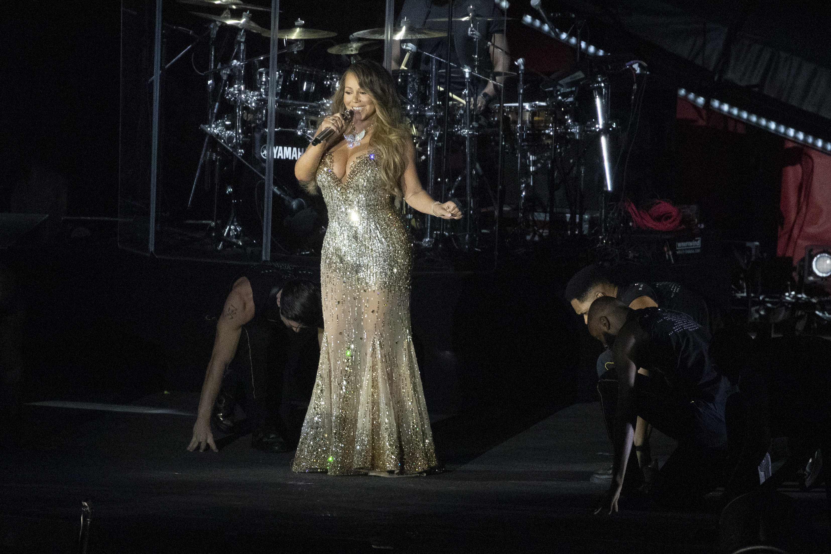 Mariah Carey y Metallica en el Global Citizen Festival