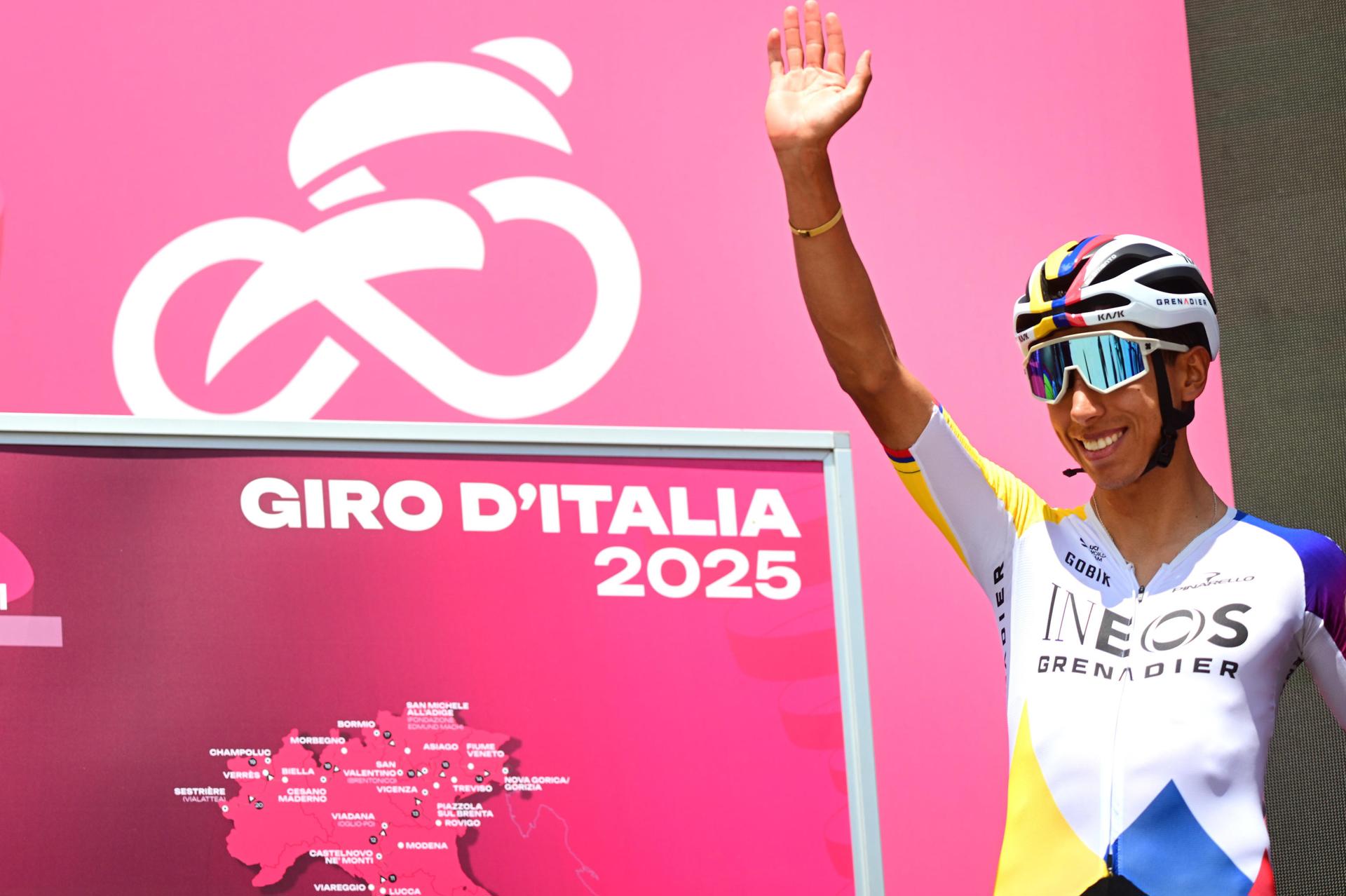 Egan Bernal, tercer puesto de la séptima etapa del Giro de Italia 2025: video