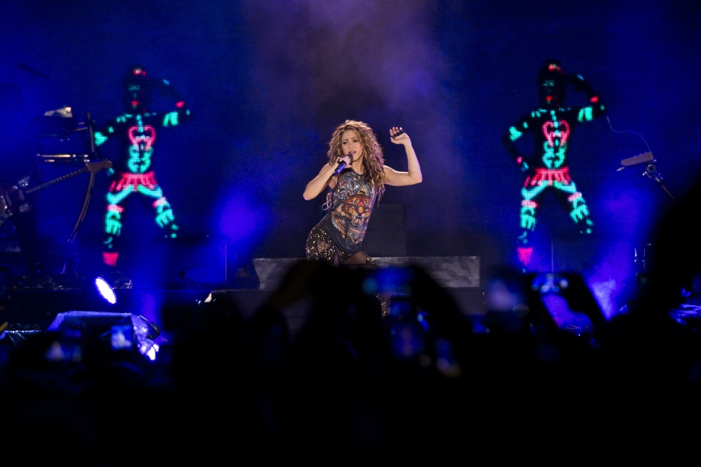 Yo estuve en el concierto de Shakira en Colombia