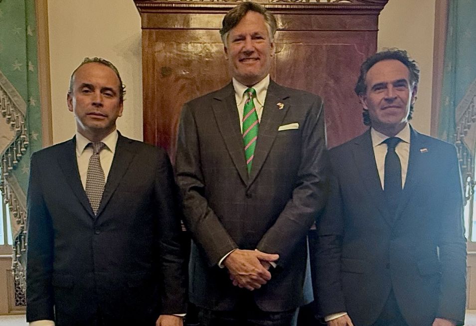 Federico Gutiérrez y Alejandro Eder se reúnen con subsecretario de Estado de EE.UU.