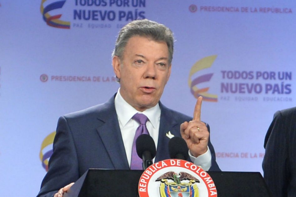 El presidente Juan Manuel Santos. /Presidencia