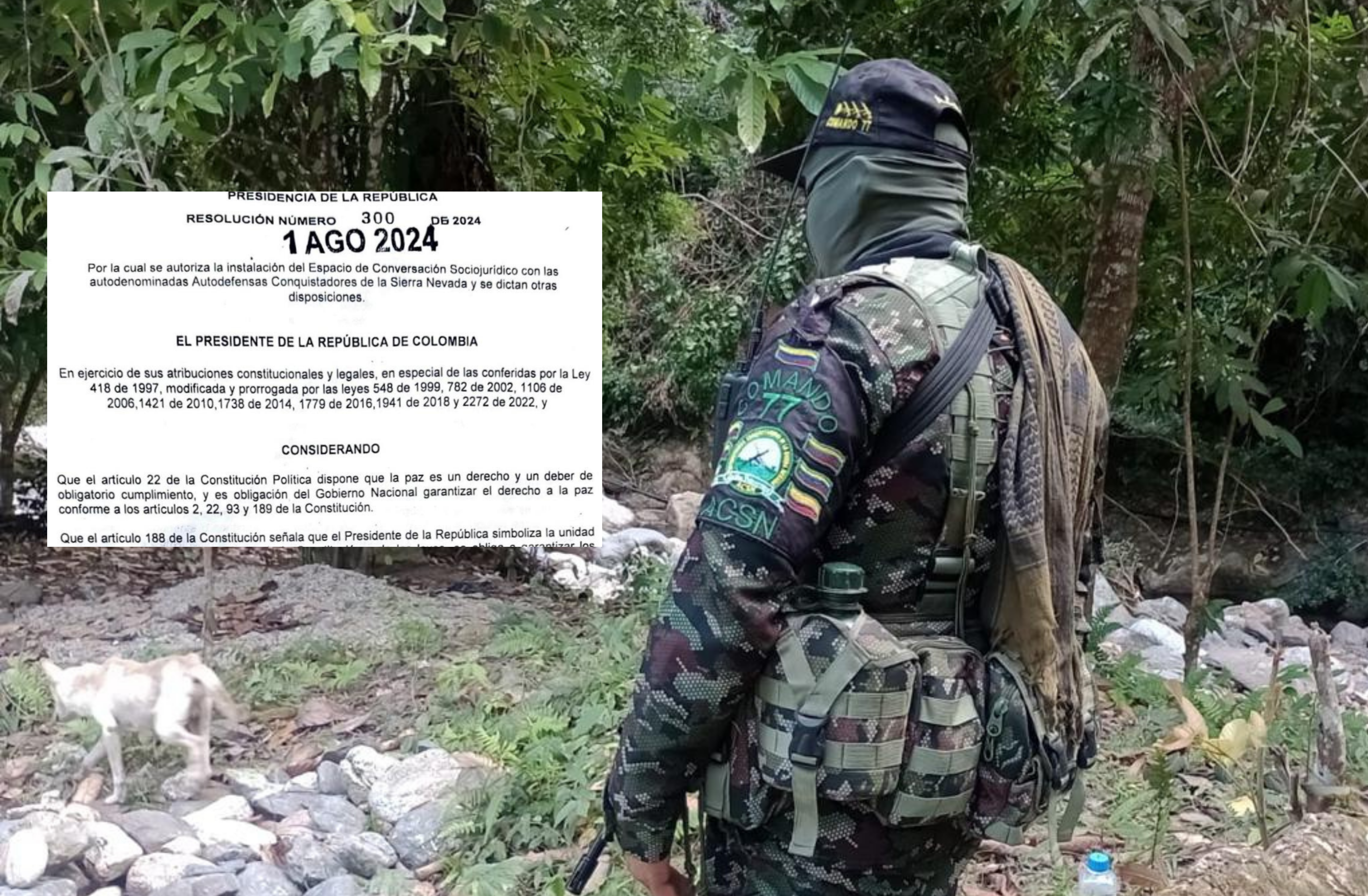 Petro iniciará diálogos con Autodefensas de la Sierra Nevada: esto dice resolución