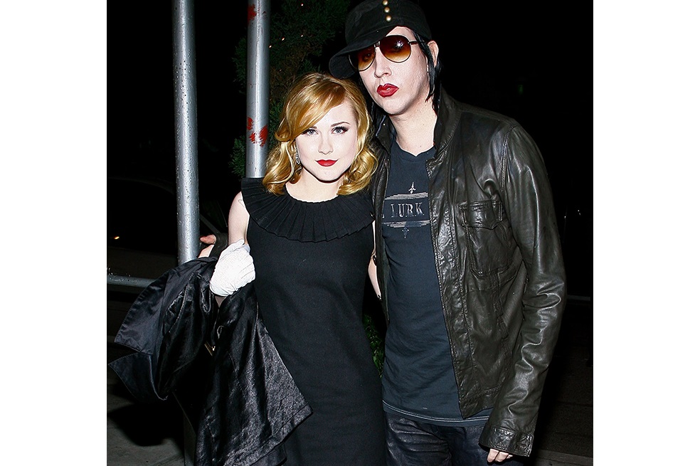 Evan Rachel dice que Marilyn Manson la violó en grabación de Heart Shaped Glasses