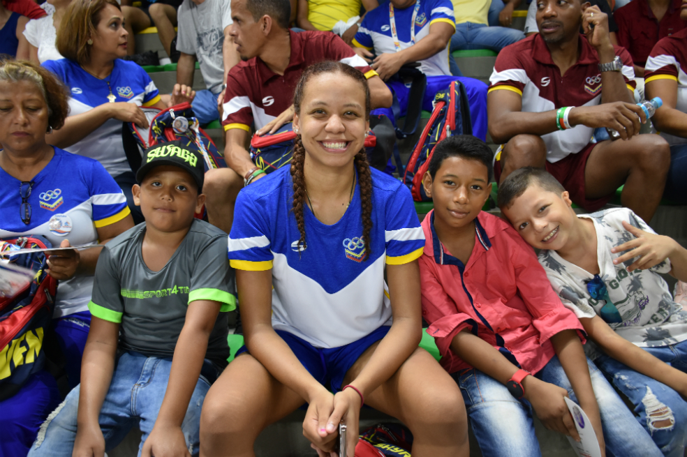 Alejandra Arguello, la voleibolista venezolana con cariño hacia Colombia y Puerto Rico