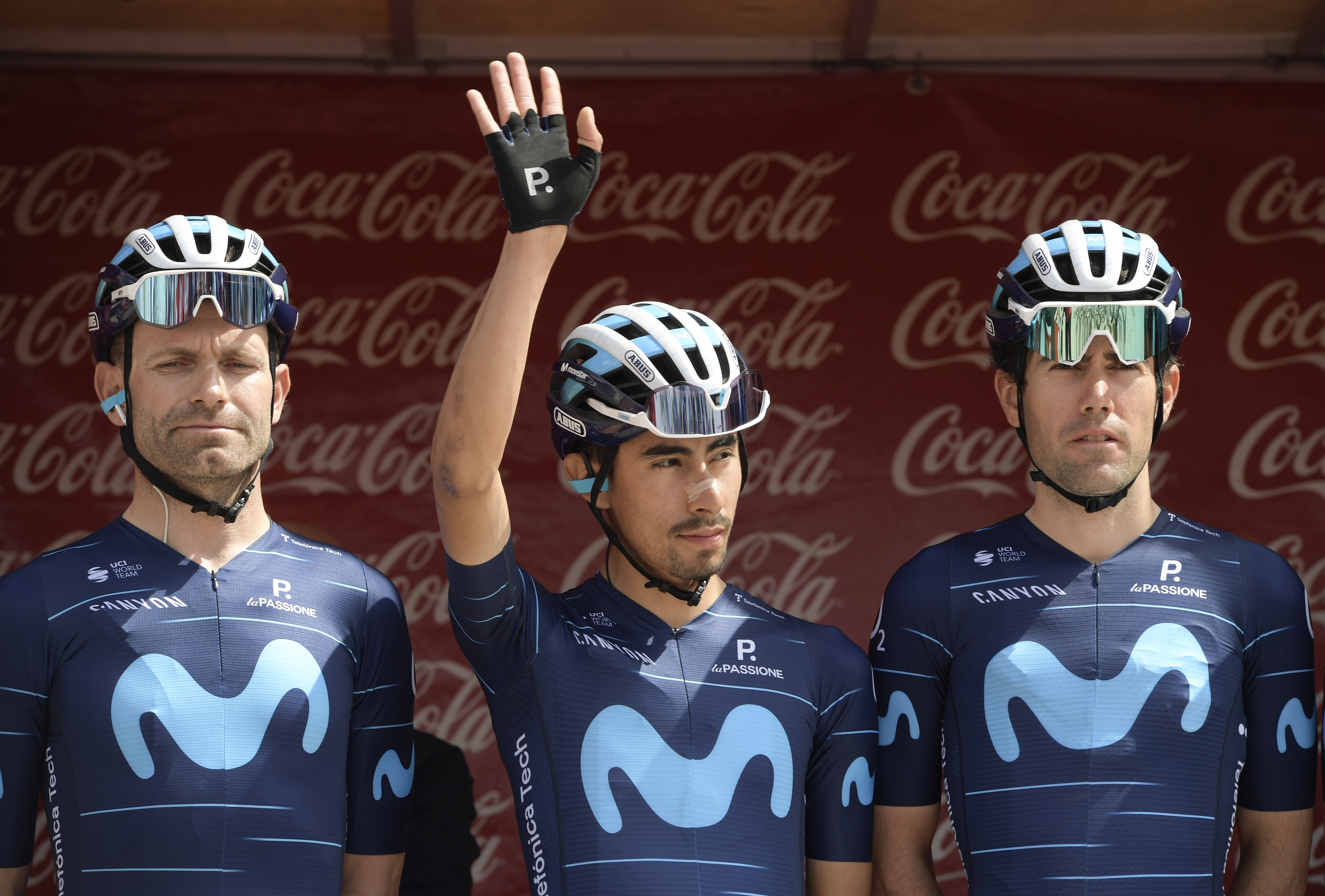 Alejandro Valverde: “El líder en el Giro será Iván Sosa, ojalá verlo en el podio”