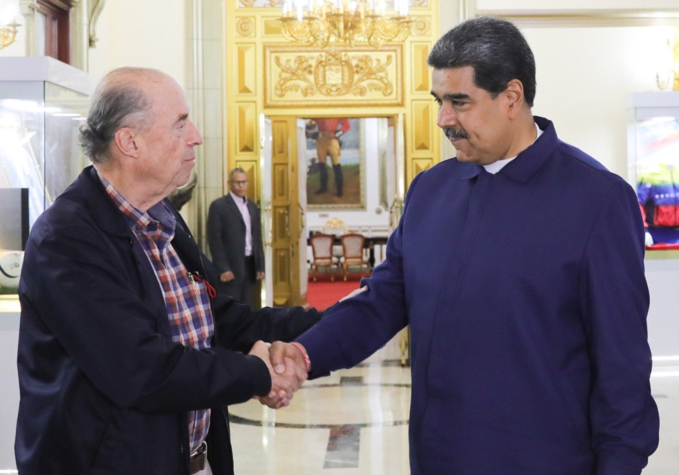 Maduro y Leyva se reunieron para preparar cumbre sobre Venezuela