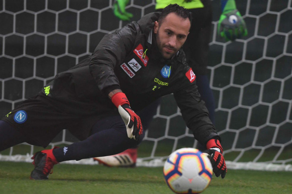 David Ospina comienza su camino en Nápoles
