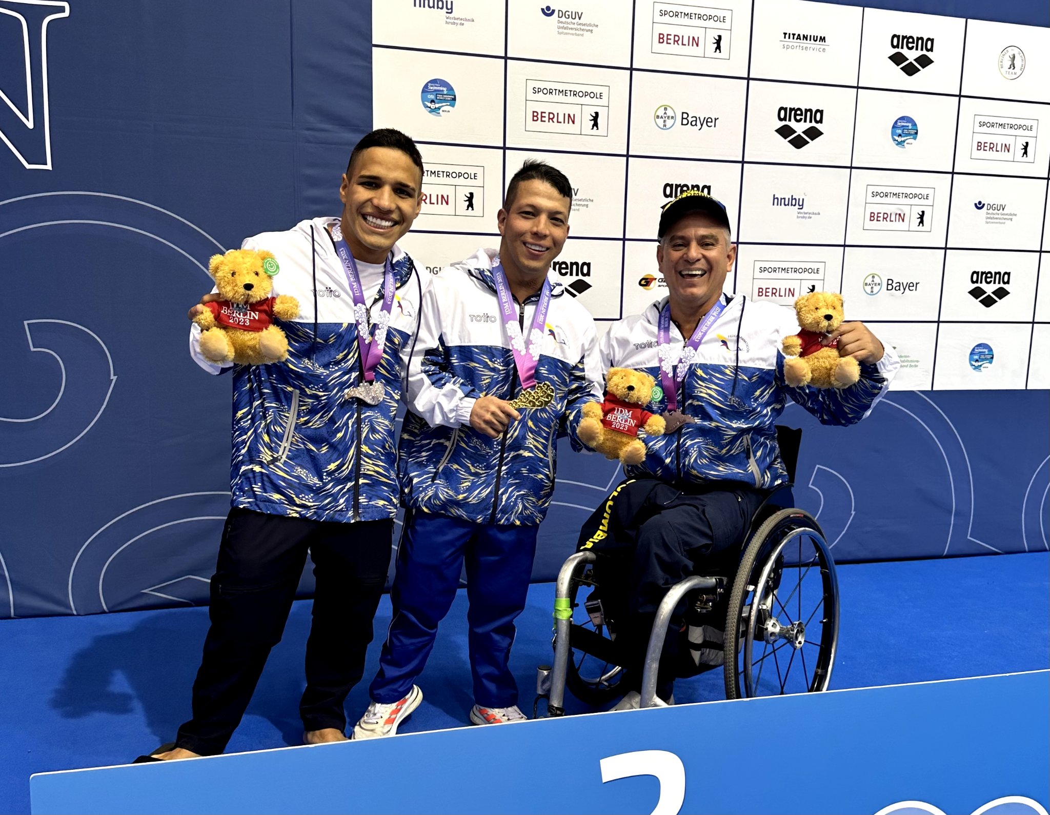 ¡Qué grandes!: Colombia obtuvo récords y medallas en Mundial de Para Natación
