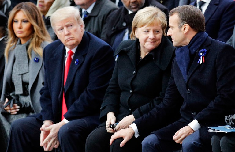 Trump y el nacionalismo en la mira en el centenario del fin la I Guerra Mundial