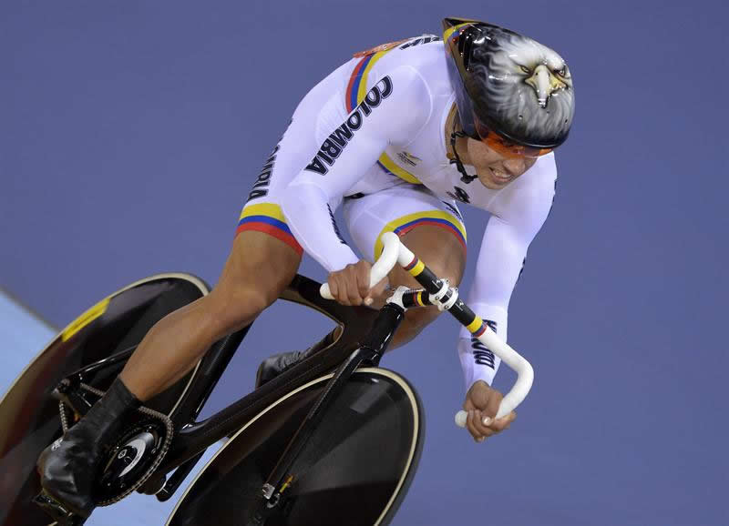Juan Esteban Arango, cuarto mejor tiempo en persecución individual de ómnium