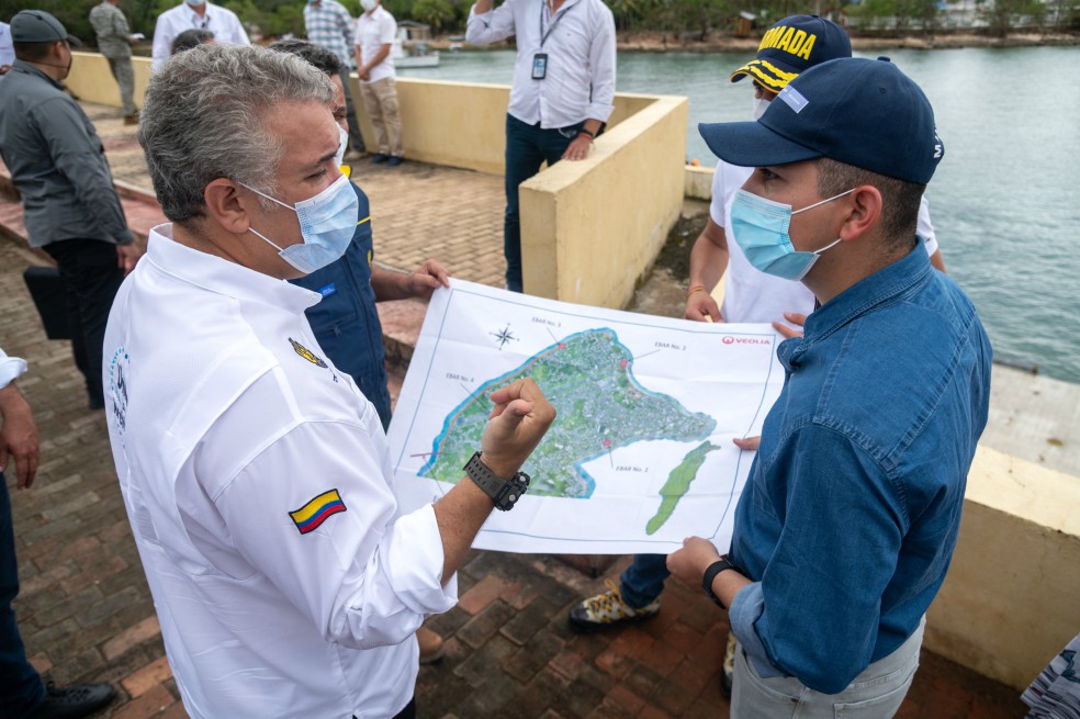 Gobierno financiará el 100 % del alcantarillado pluvial de San Andrés