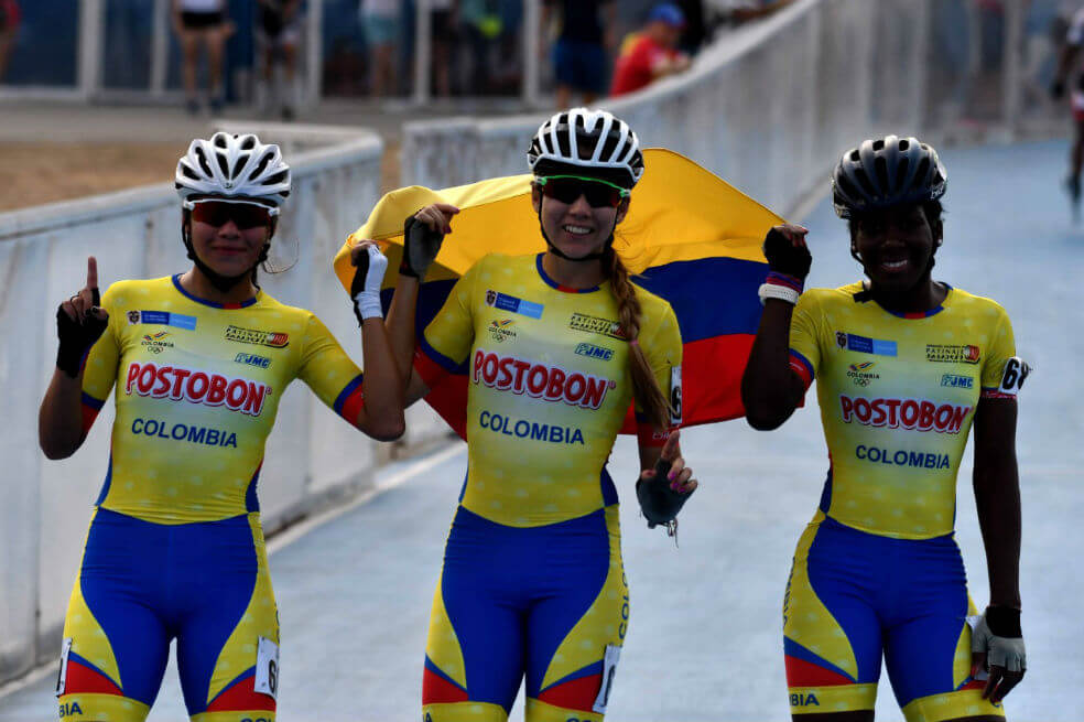 Colombia sumó cuatro oros en Suramericano de patinaje
