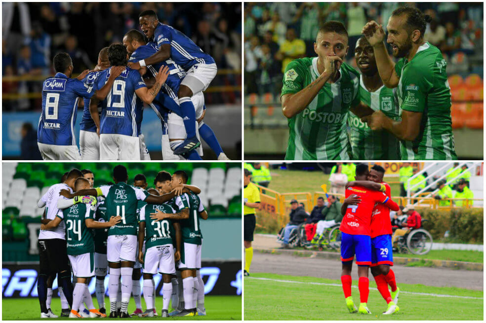 Estos son los rivales de los equipos colombianos en la Copa Suramericana 2020