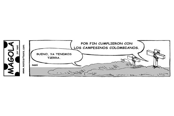 Ya tenemos tierra