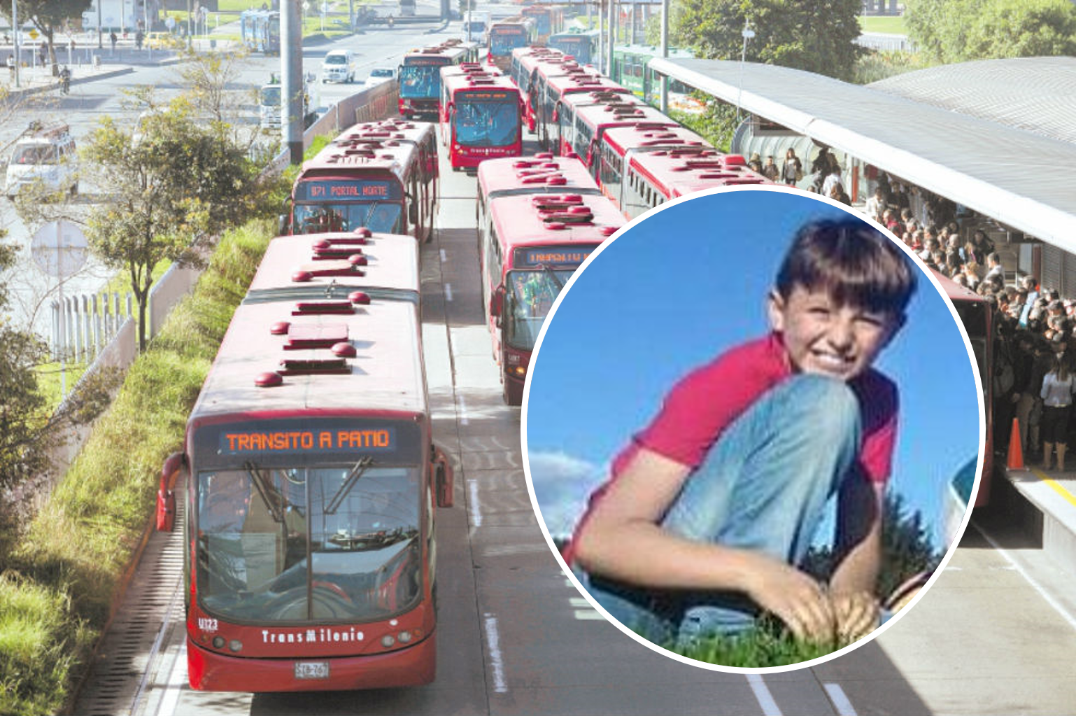 Hallan sano y salvo a menor que había desaparecido en Transmilenio