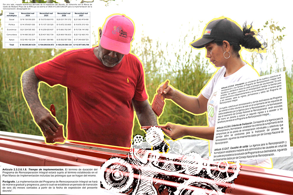 Así es la cirugía del Gobierno a reincorporación de exFarc: destinan $426.913 millones