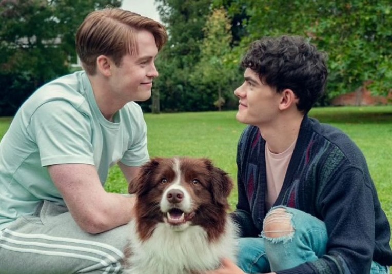 Murió Echo, la perrita que dio vida a Nellie en Heartstopper: tenía cáncer cerebral