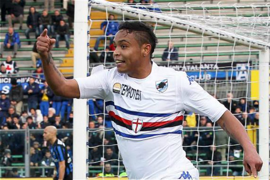 Muriel guió a la Sampdoria en la victoria contra Atalanta