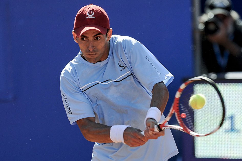 Santiago Giraldo, tenista risaraldense. Foto: AFP