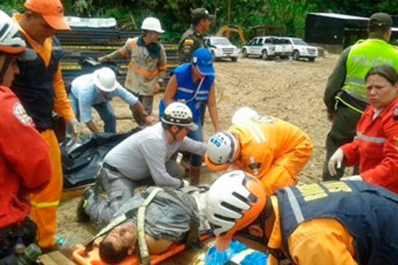 Los siete trabajadores que se creían muertos en Antioquia, están vivos