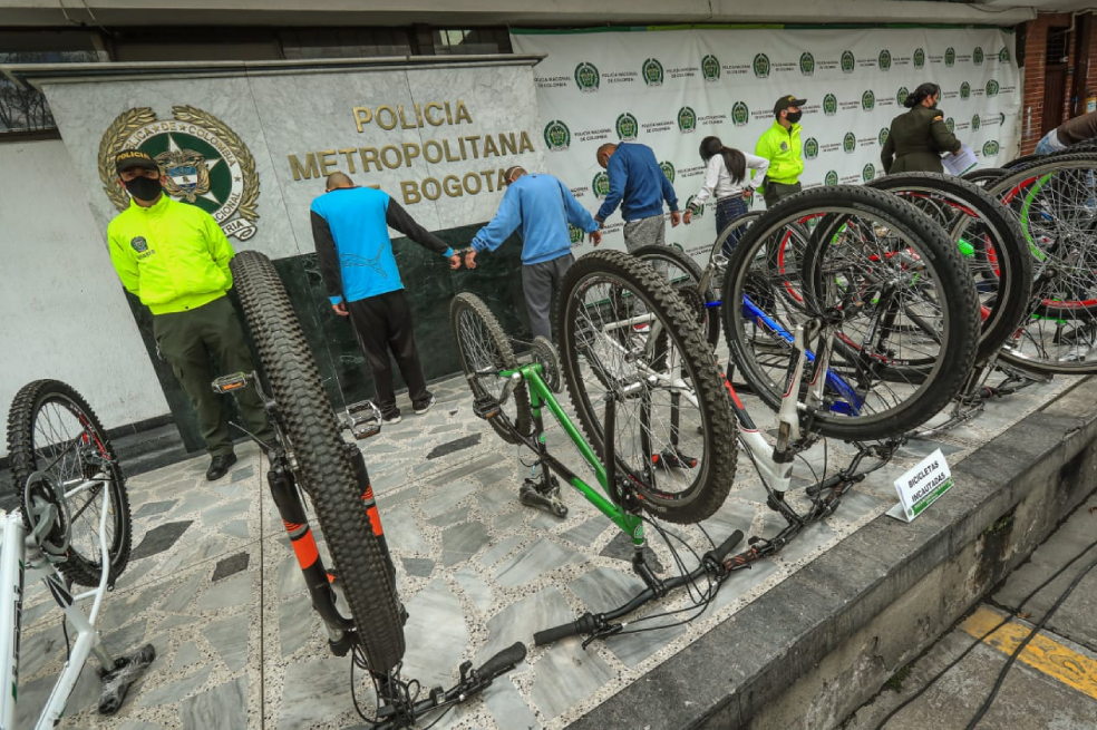 Caen integrantes de ‘Los Cizalla’ que se dedicaban a hurtar y revender bicicletas en Bogotá